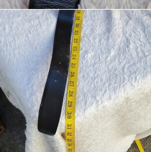 Vintage Red‎ Western style leather Belt S- M - Picture 8 of 11